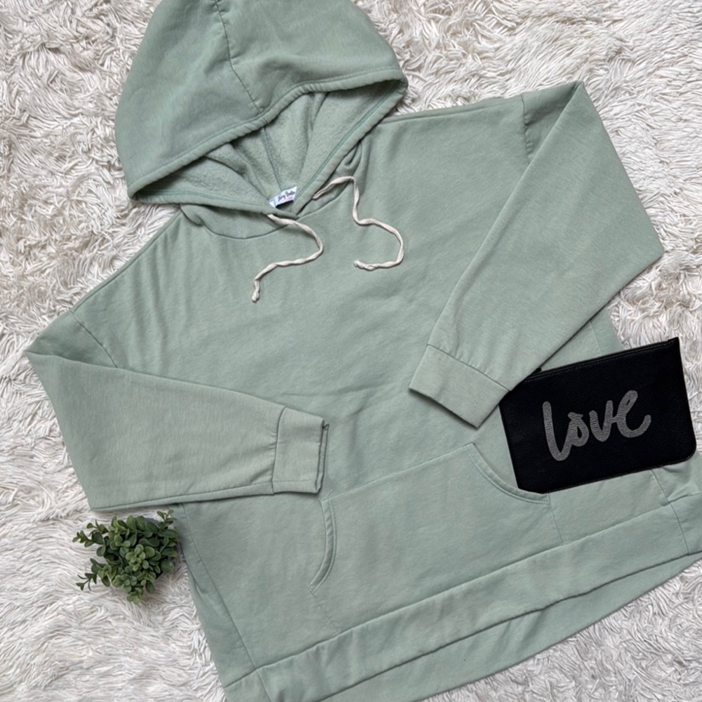 Jenny Boston Relaxed Hoodie 💗 Sage